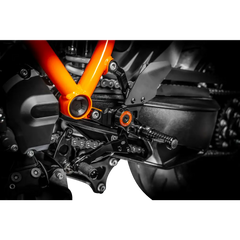 GILLES TOOLING MUE2 Rearset - Black - KTM MUE2-KT01-B - Foot Control Group