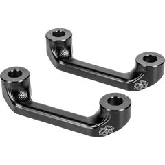 GILLES TOOLING Pillion Carrier Cover Kit - Black PPC-12-KIT-B