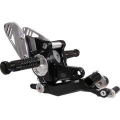 GILLES TOOLING RCT10GT Rearset - Black - BMW R RCT10GT-BM03-B - Foot Control Group