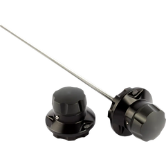 GILLES TOOLING Rear Axle Protector - Black - Yamaha GTA-R-Y02-B - Drive Train Group