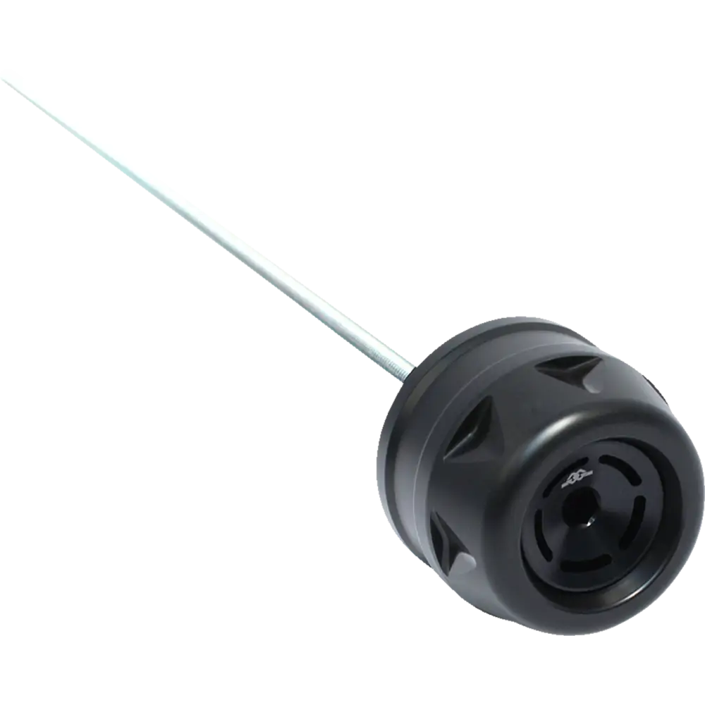 GILLES TOOLING Rear Axle Protector - Black - Yamaha GTA-R-Y07-B - Drive Train Group