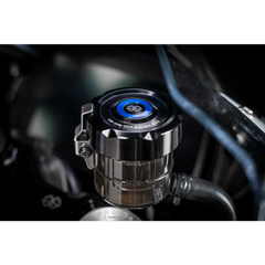 GILLES TOOLING Reservoir Cover - Brake - Front - Black BRC-14-B - Handlebars Controls Mirrors