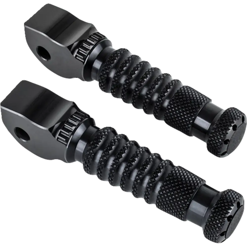 GILLES TOOLING Sport Footpegs - Driver - Black RGK-350-UF16-B