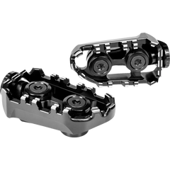 GILLES TOOLING Tech-X Enduro Footpeg - Driver - Black RGK-122-UF35-SET-B
