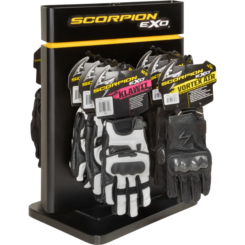 Glove Display (Tabletop) 14w X 20h X 10d