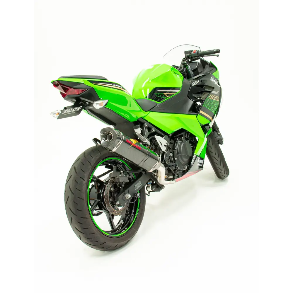 Graves Motorsports Kawasaki Ninja EX400 WORKS2 Full Exhaust System - Parts