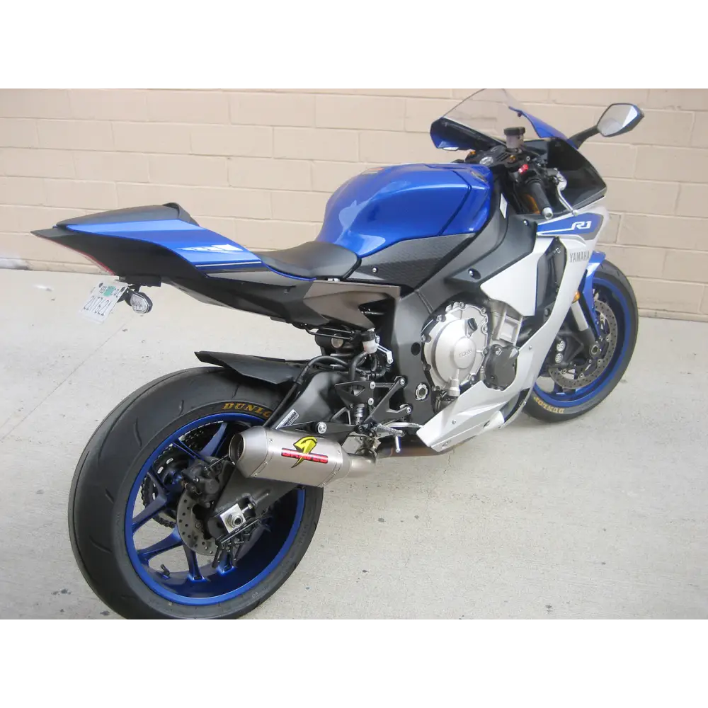 Graves Motorsports Yamaha R1 Short Cat Eliminator Titanium Exhaust - Parts