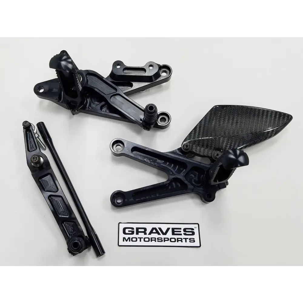 Graves Motorsports Yamaha R6 Fixed Rearsets 2006-2022 - Parts