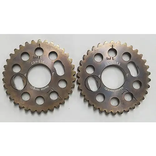 Graves Yamaha R3 Slotted Cam Sprocket Set - Parts