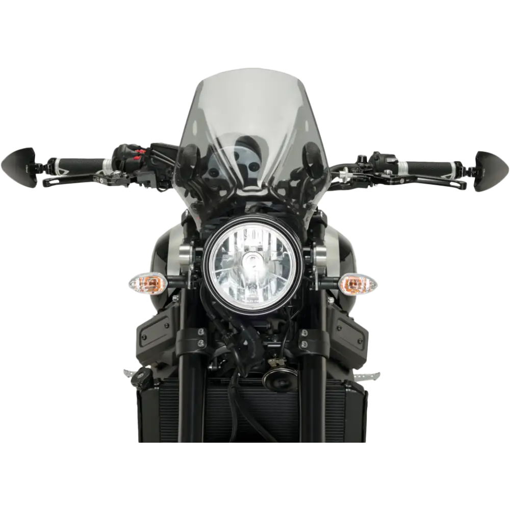 Handlebar End Folding Mirror Right Black