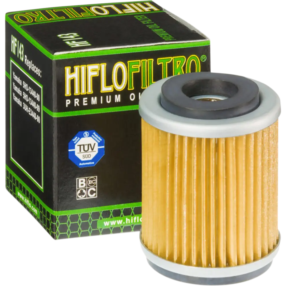 HIFLOFILTRO Oil Filter HF143 - Engine Covers