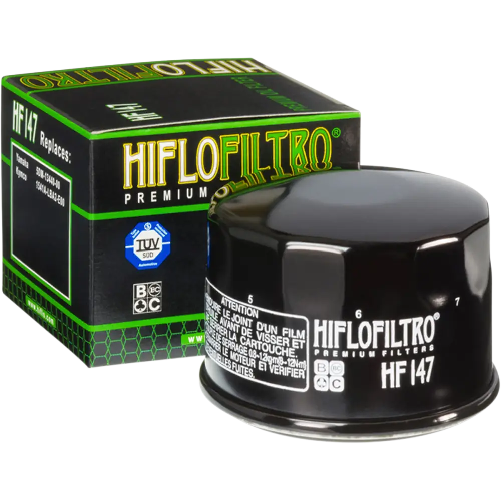 HIFLOFILTRO Oil Filter HF147 - Engine Covers