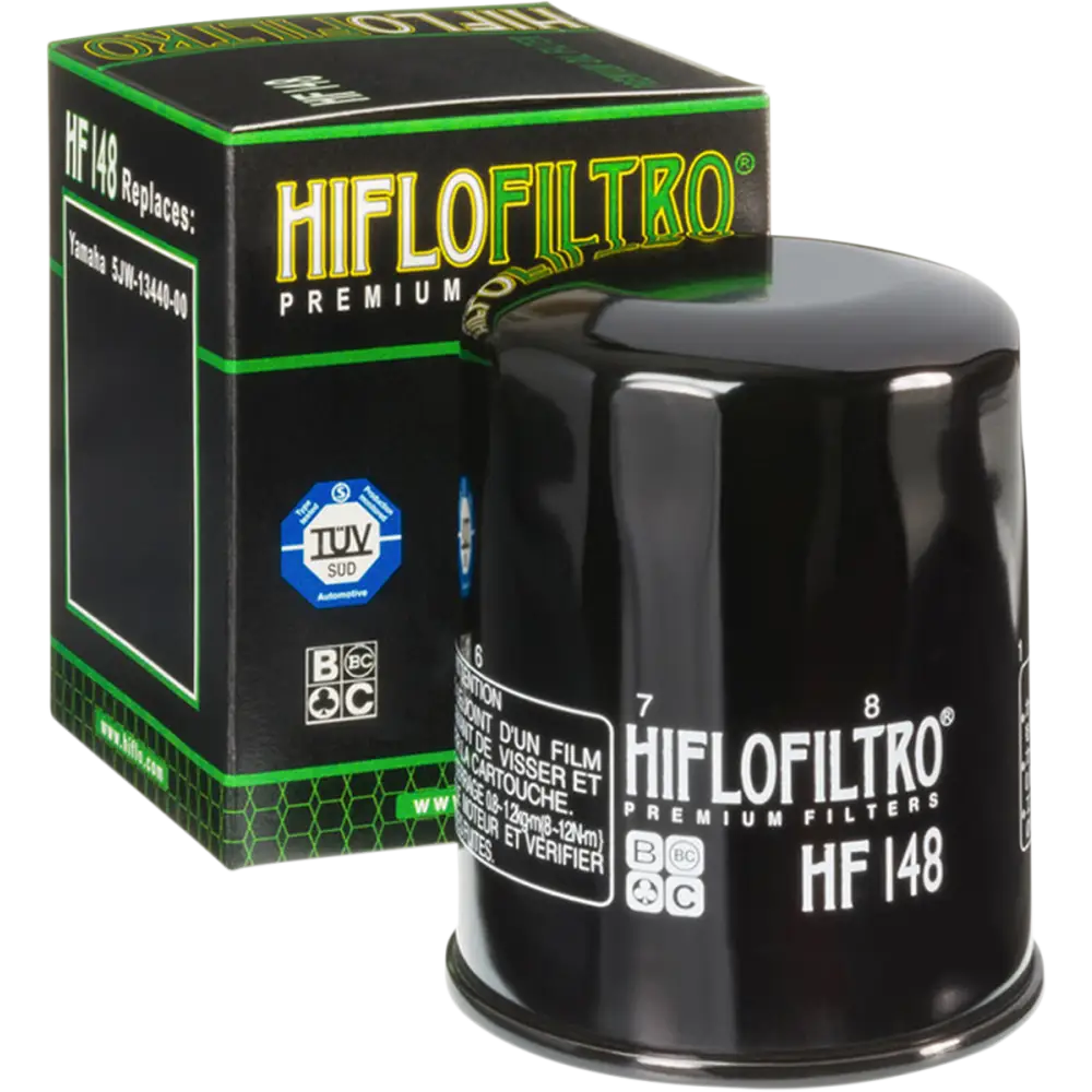 HIFLOFILTRO Oil Filter HF148 - Engine Covers