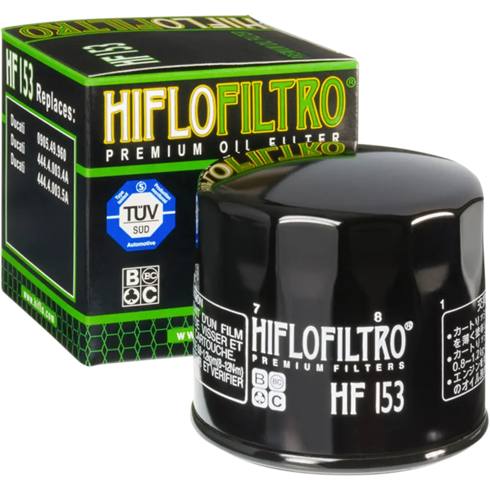 HIFLOFILTRO Oil Filter HF153 - Engine Covers