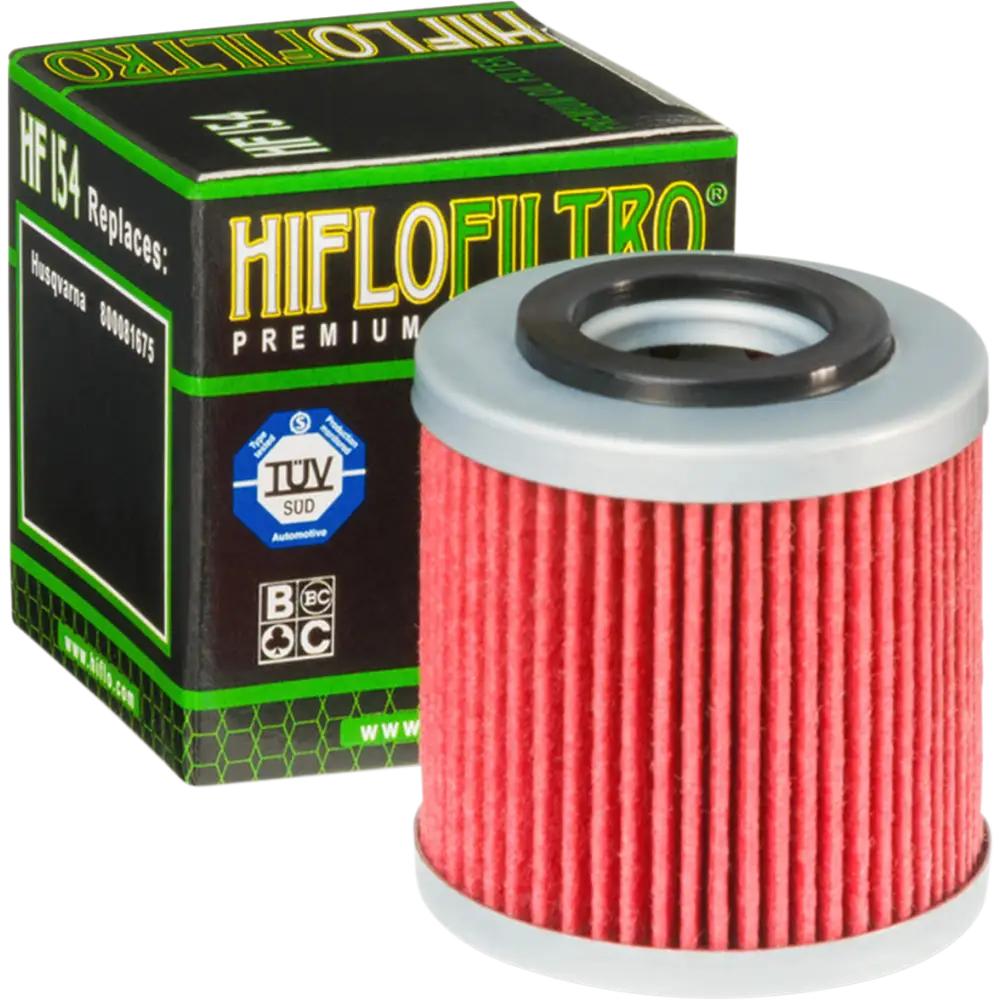 HIFLOFILTRO Oil Filter HF154 - Engine Covers