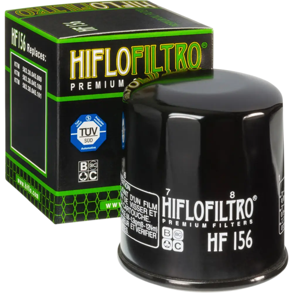 HIFLOFILTRO Oil Filter HF156 - Engine Covers