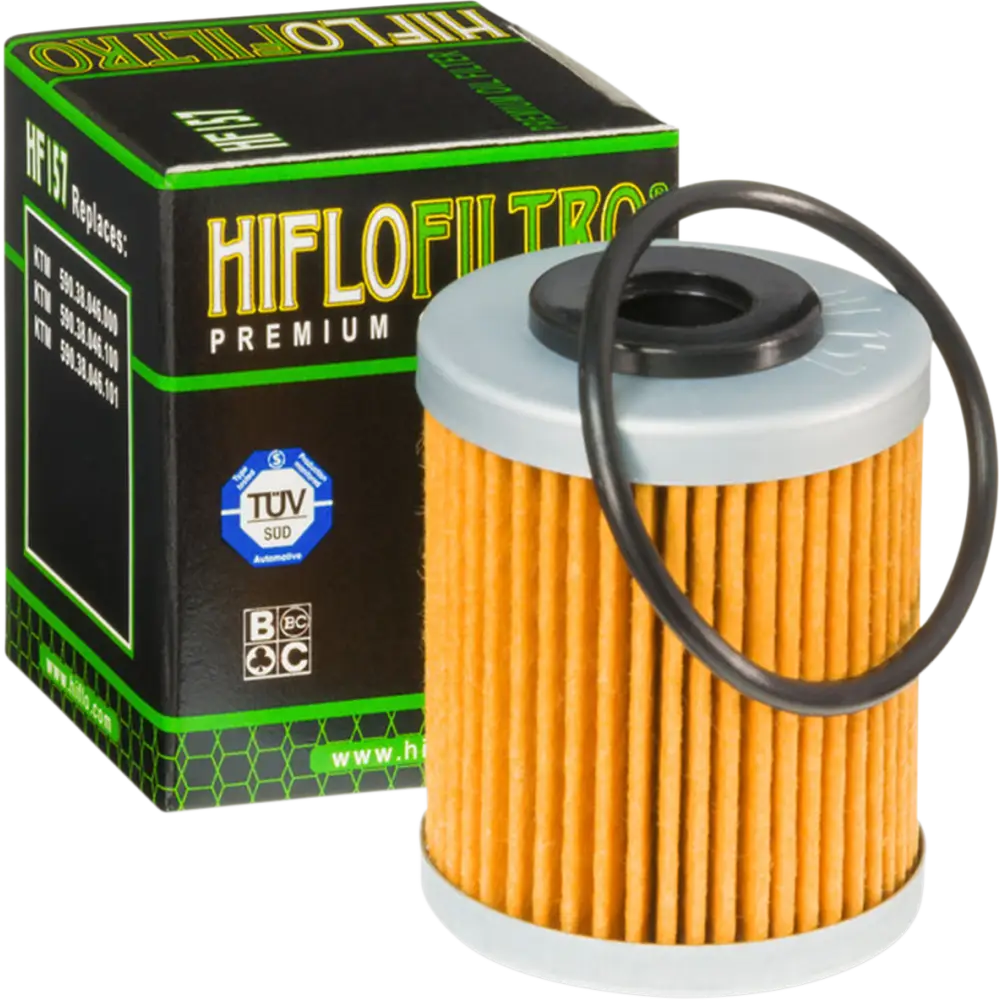 HIFLOFILTRO Oil Filter HF157 - Engine Covers