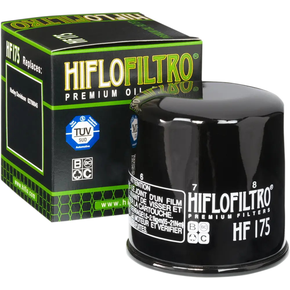 HIFLOFILTRO Oil Filter HF175 - Engine Covers