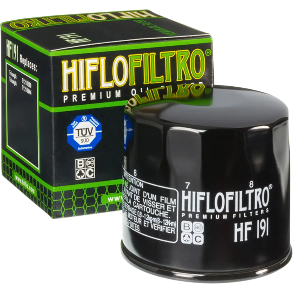 HIFLOFILTRO Oil Filter HF191 - Engine Covers