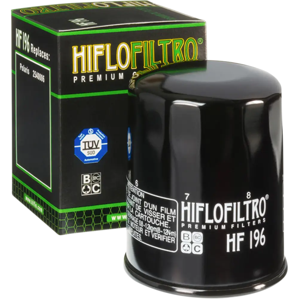 HIFLOFILTRO Oil Filter HF196 - Engine Covers