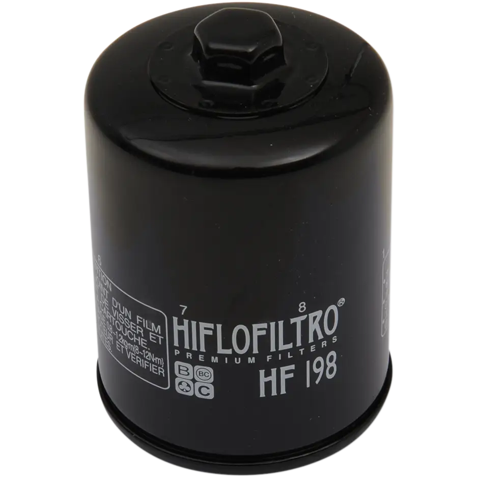 HIFLOFILTRO Oil Filter HF198 - Engine Covers