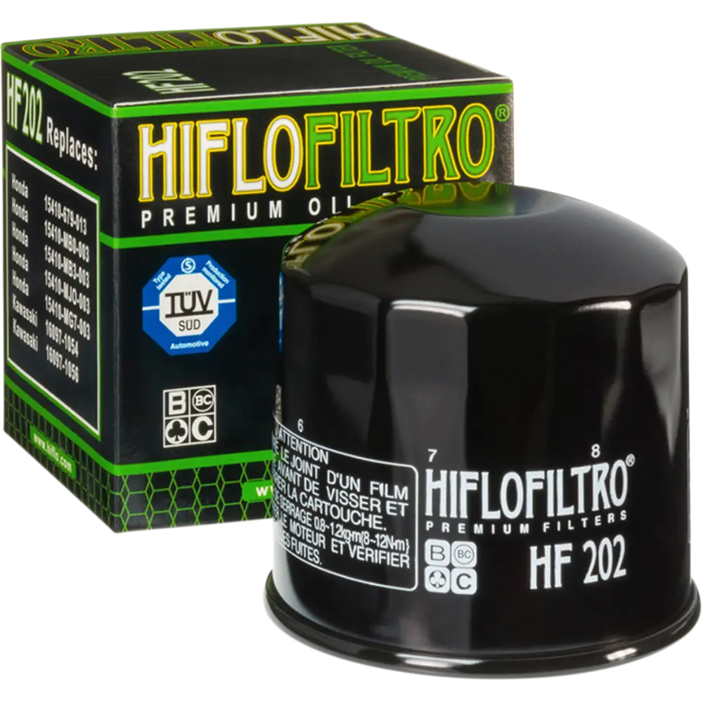 HIFLOFILTRO Oil Filter HF202 - Engine Covers