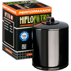 HIFLOFILTRO Performance Oil Filter - Black HF170BRC - Engine Covers