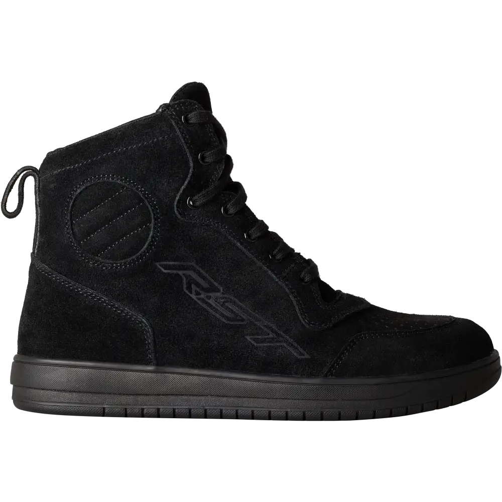 Hitop Moto Sneaker Ce Boot Black Suede  Sz 11.5