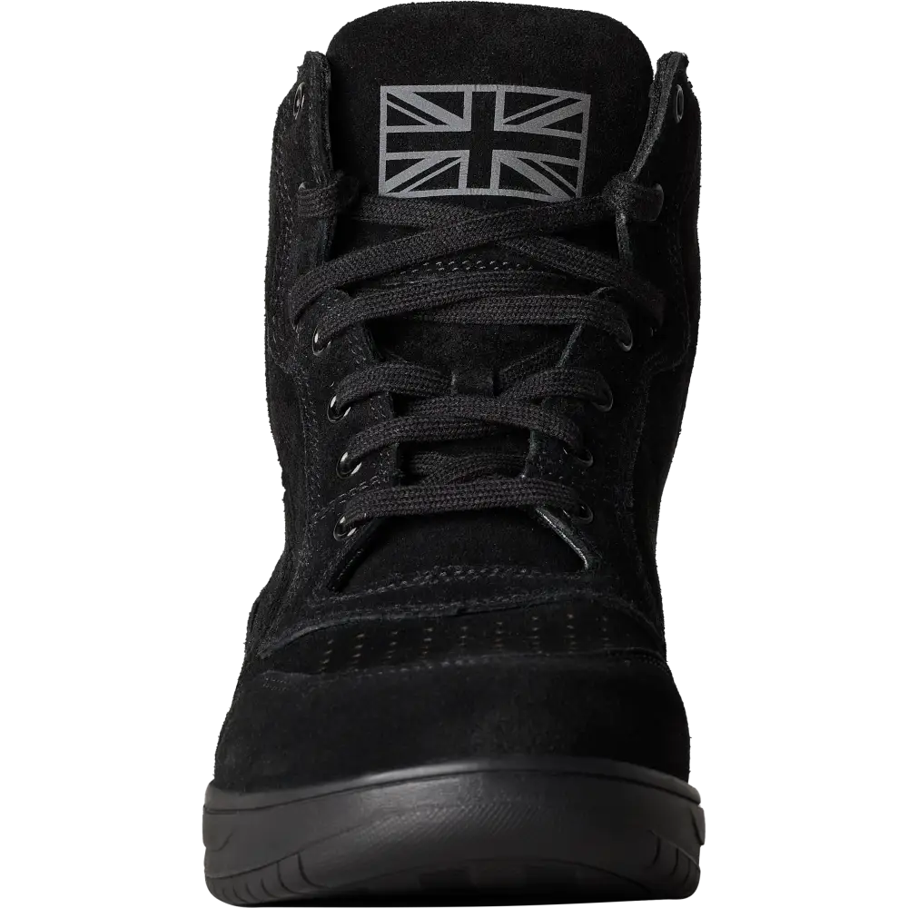 Hitop Moto Sneaker Ce Boot Black Suede  Sz 8