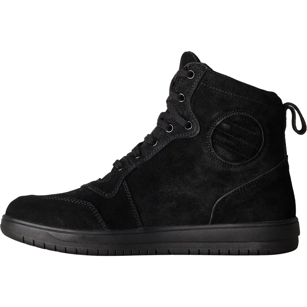 Hitop Moto Sneaker Ce Boot Black Suede  Sz 8
