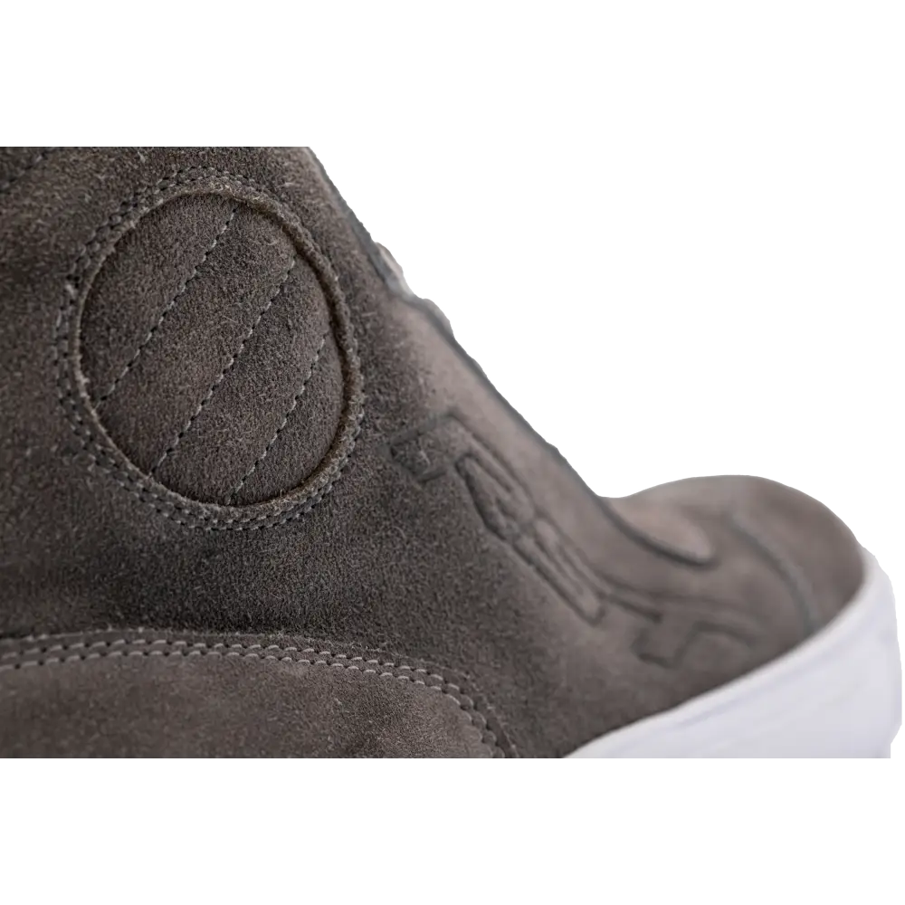 Hitop Moto Sneaker Ce Boot Grey Suede  Sz 10