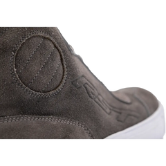 Hitop Moto Sneaker Ce Boot Grey Suede  Sz 10