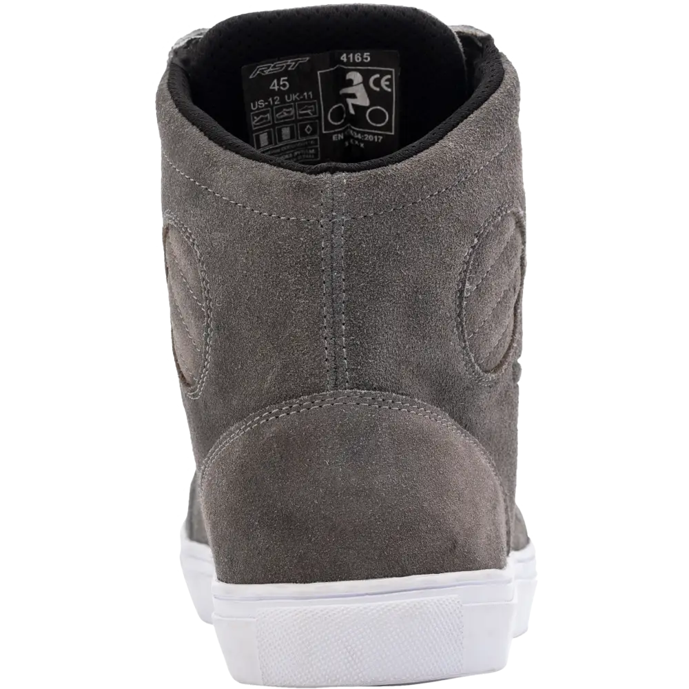 Hitop Moto Sneaker Ce Boot Grey Suede  Sz 10