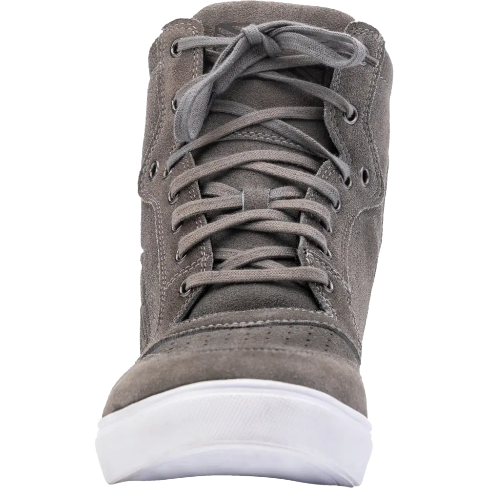 Hitop Moto Sneaker Ce Boot Grey Suede  Sz 10