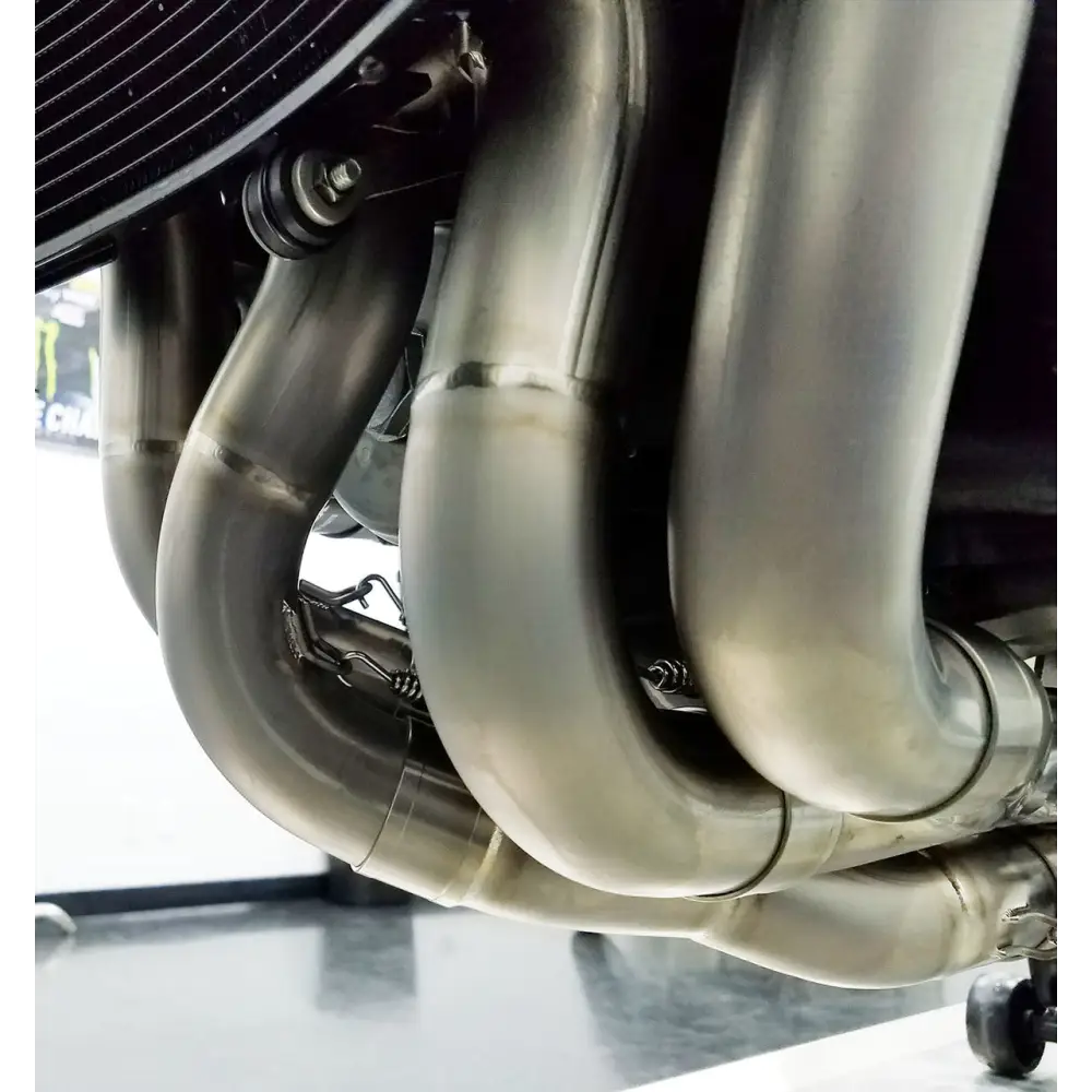 Honda CBR1000rr Full Titanium Exhaust System - Carbon Silencer - Parts