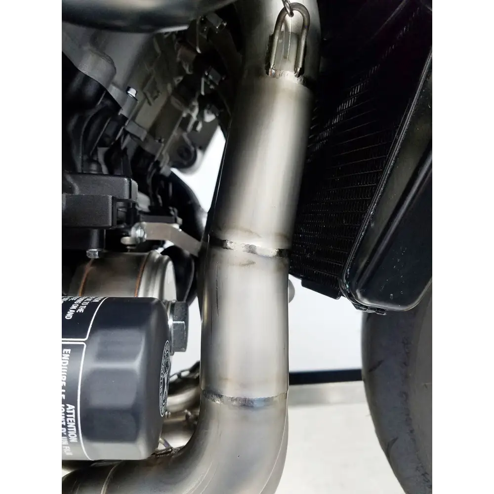 Honda CBR1000rr Full Titanium Exhaust System - Carbon Silencer - Parts