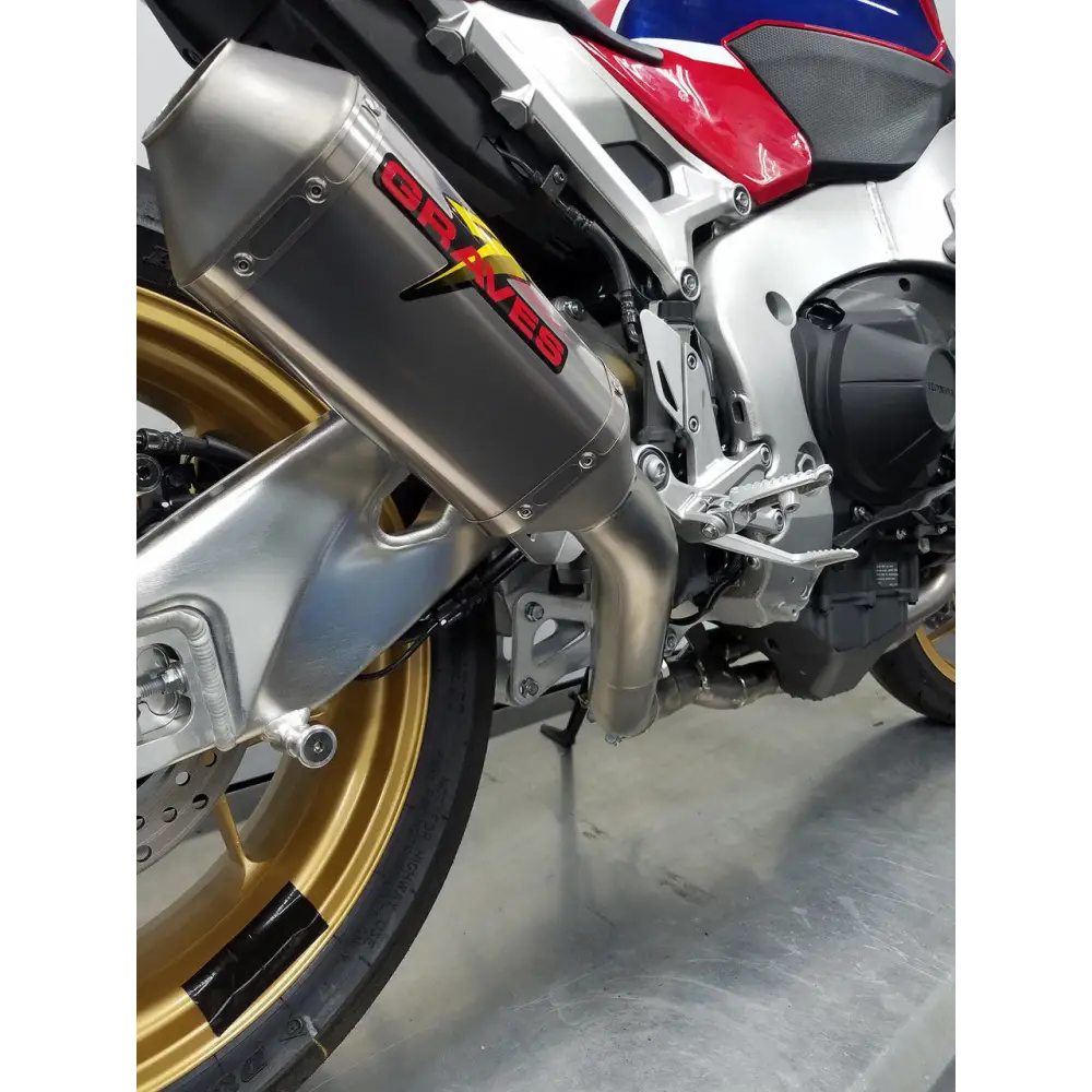 Honda CBR1000rr Full Titanium Exhaust System - Parts