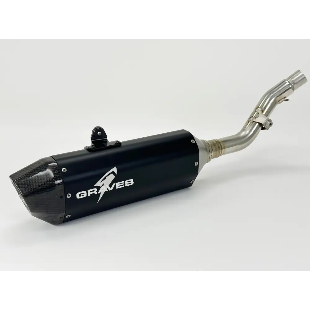 Honda CRF300L Slip-on Exhaust - Black - Parts