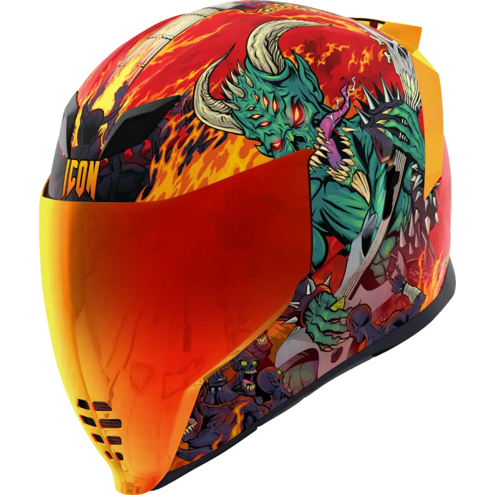 ICON Airflite* Helmet - Blegh - MIPS? - Red - Large 0101-16923