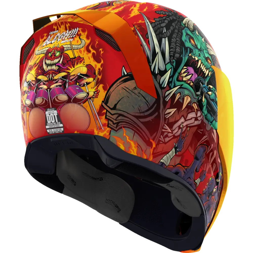ICON Airflite* Helmet - Blegh - MIPS? - Red - Large 0101-16923