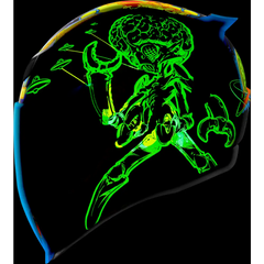 ICON Airflite* Helmet - Bugoid Blitz - Blue - Large 0101-15549