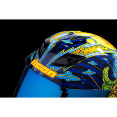 ICON Airflite* Helmet - Bugoid Blitz - Blue - Large 0101-15549