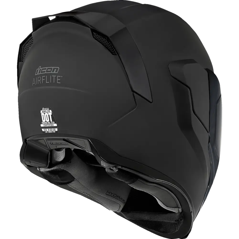 ICON Airflite* Helmet - Dark - Rubatone - 2XL 0101-16671 - Street Full Face Adult Helmet