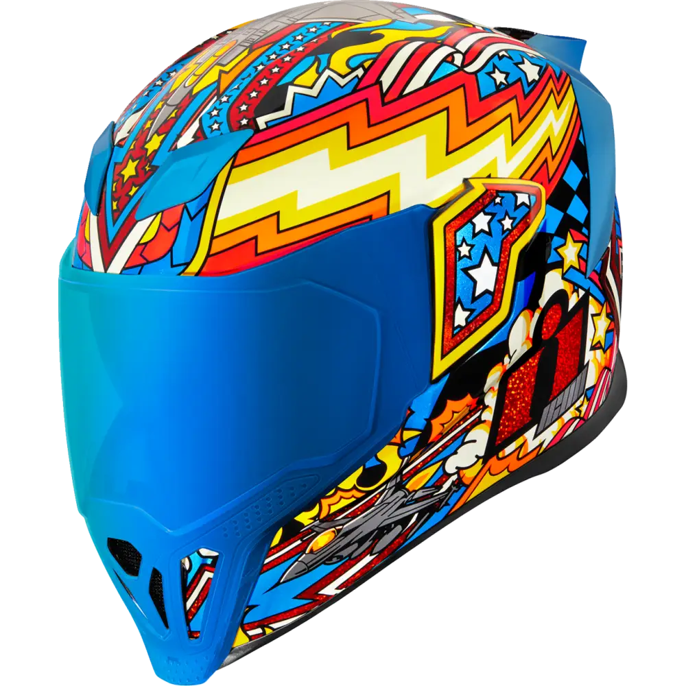 ICON Airflite* Helmet - Flyboy - Blue - 2XL 0101-16015