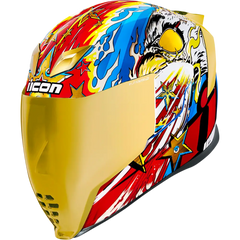 ICON Airflite* Helmet - Freedom Spitter - Gold - XS 0101-13924