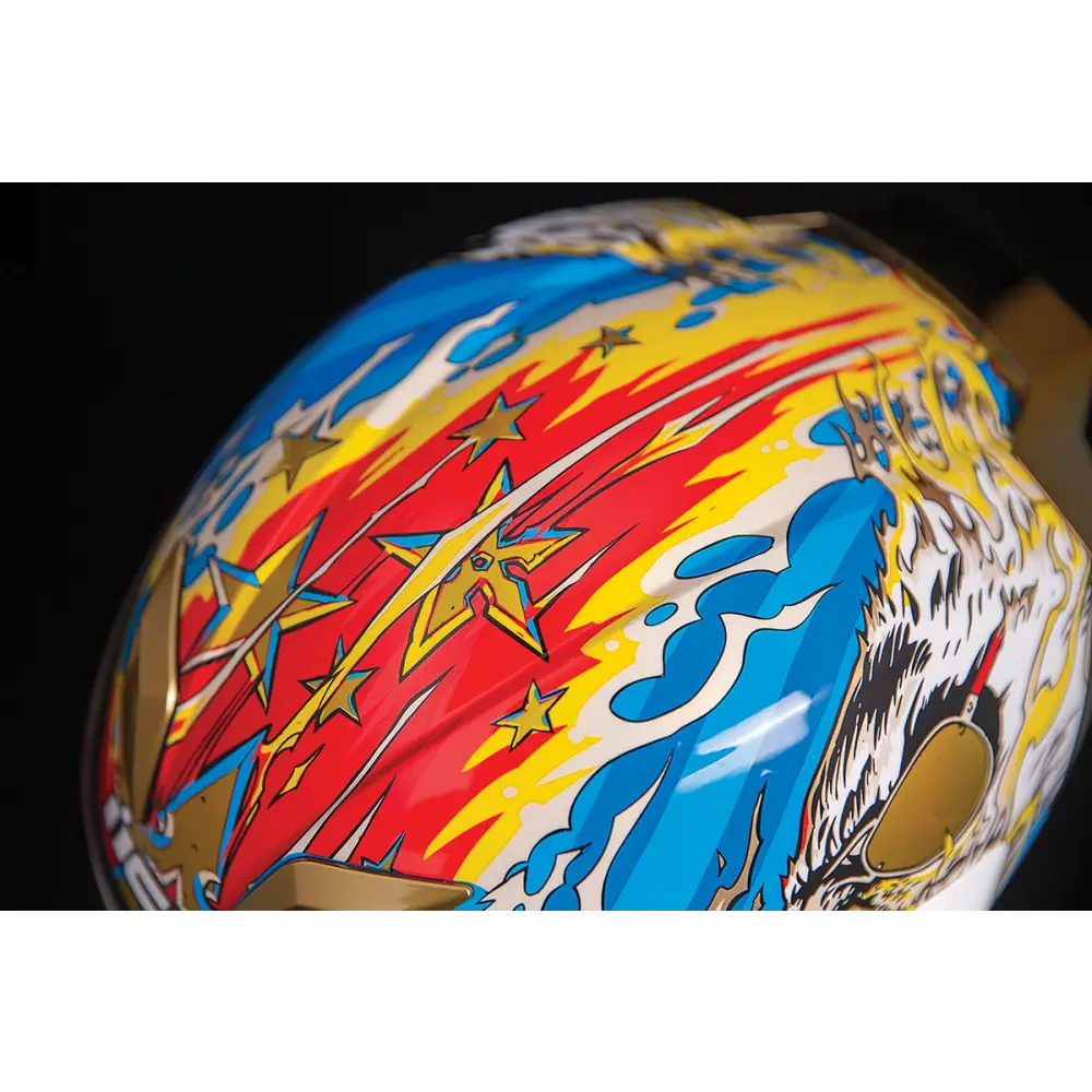 ICON Airflite* Helmet - Freedom Spitter - Gold - XS 0101-13924