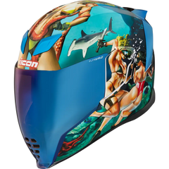 ICON Airflite* Helmet - Pleasuredome 4 - Blue - Large 0101-15003