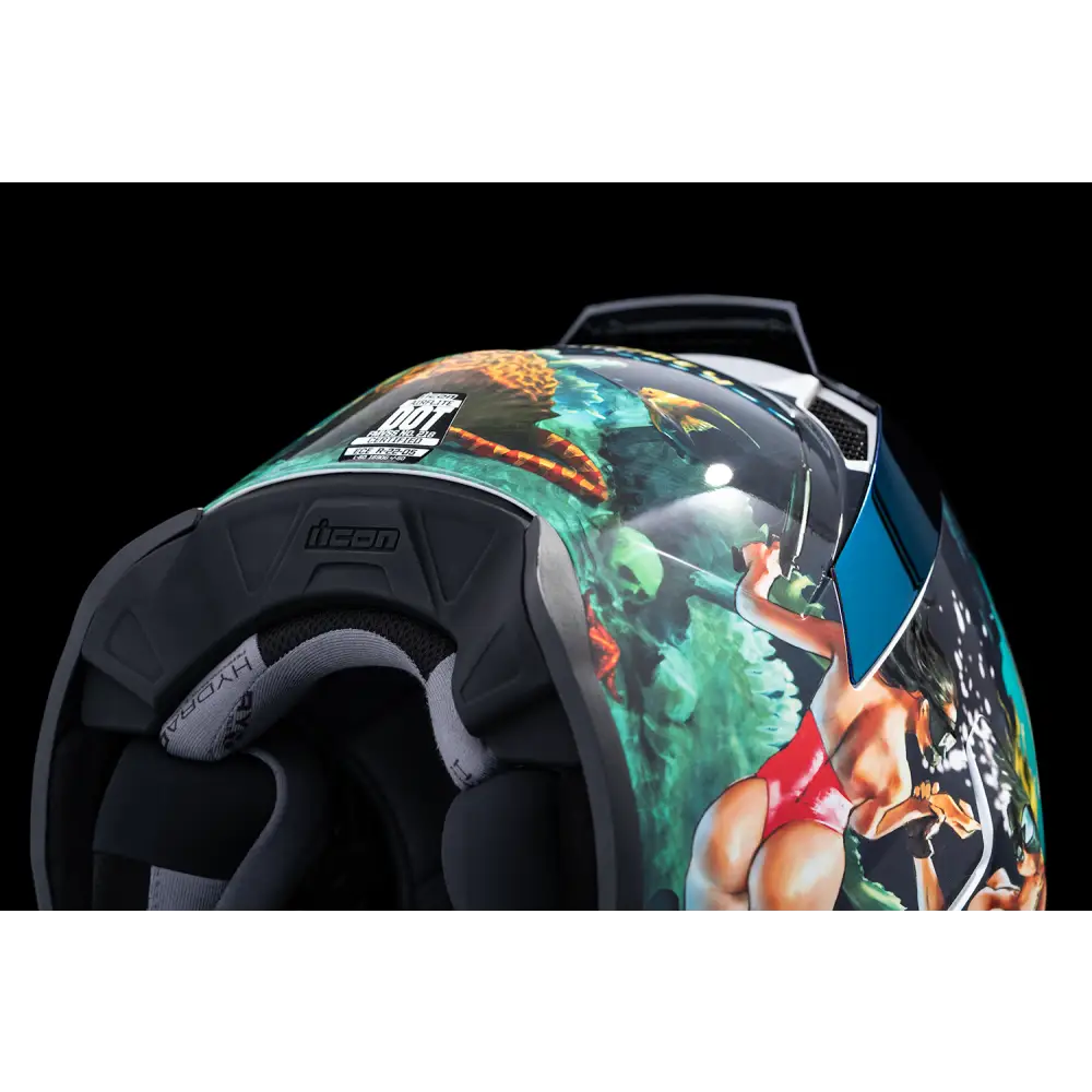 ICON Airflite* Helmet - Pleasuredome 4 - Blue - XS 0101-15000