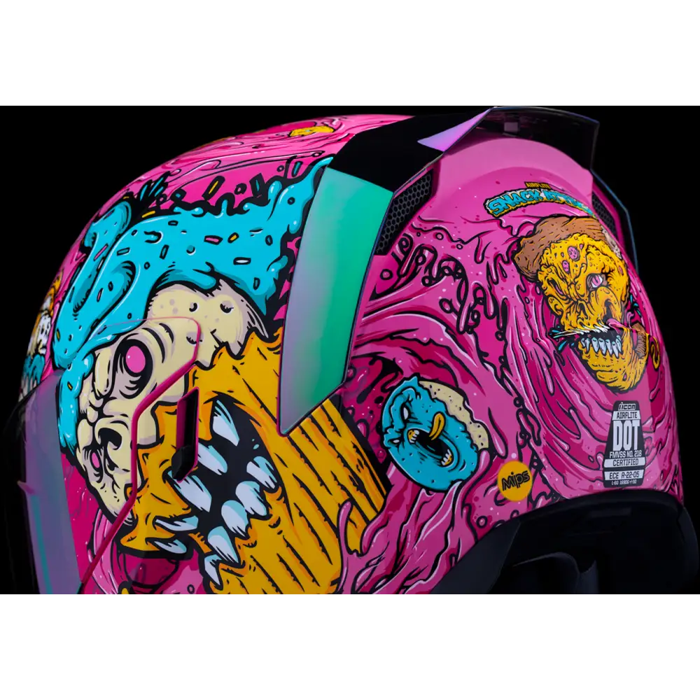 ICON Airflite* Helmet - Snack Attack - MIPS? - Pink - Large 0101-16929