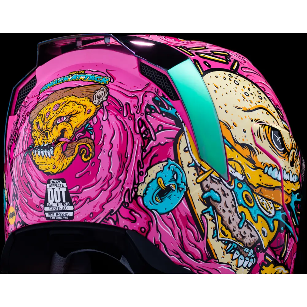 ICON Airflite* Helmet - Snack Attack - MIPS? - Pink - Medium 0101-16926